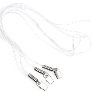 Cordão em Silicone com Jacaré