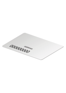 Cartão RFID 125khz Branco VixCard