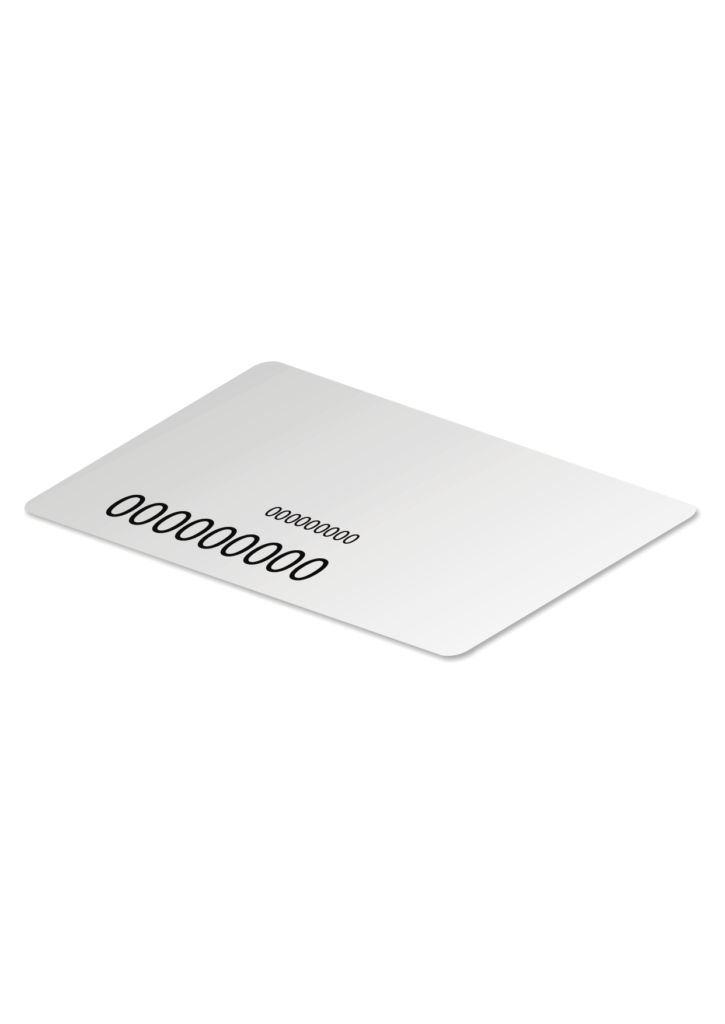 Cartão RFID 125khz Branco VixCard