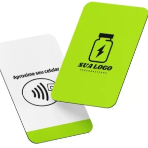 Cartão em PVC personalizado NFC 13.56mhz vixcard