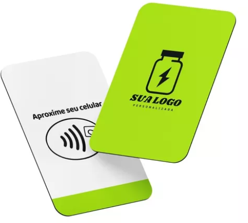 Cartão em PVC personalizado NFC 13.56mhz vixcard